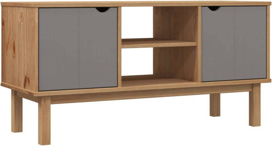 The Living Store OTTA TV-kast 113.5 x 43 x 57 cm Massief grenenhout