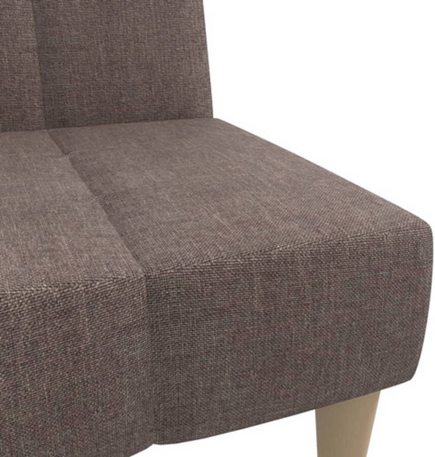 The Living Store Slaapbank name Bank 200x84.5x69 cm Taupe