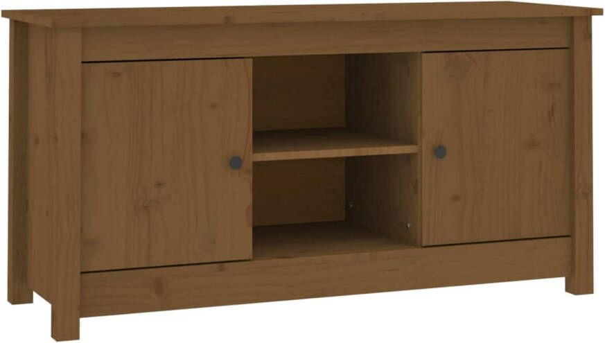 The Living Store TV-kast Serie Trendy 103 x 36.5 x 52 cm Massief grenenhout