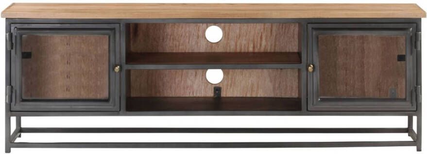 The Living Store TV-kast Houten 120 x 30 x 40 cm Massief Acaciahout