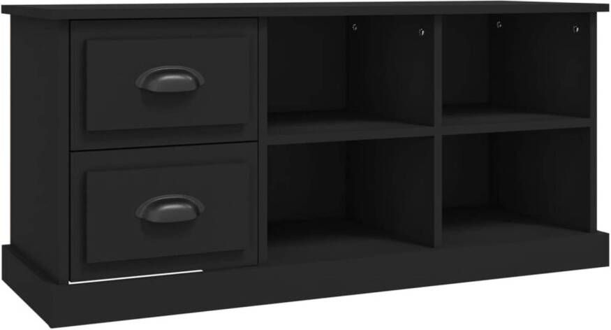 The Living Store Tv-kast Trendy Tv-meubel 102 x 35.5 x 47.5 cm Duurzaam materiaal