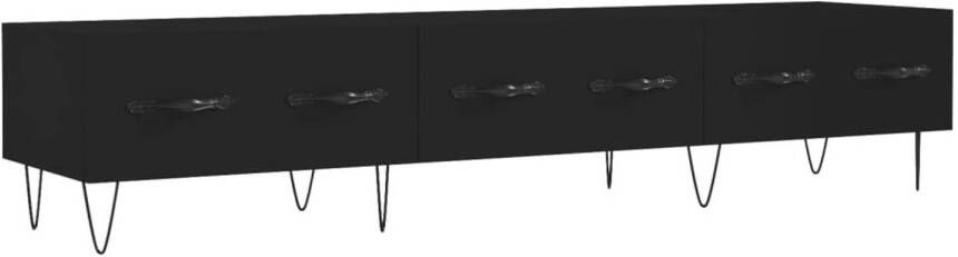 The Living Store Tv-meubel 150x36x30 cm zwart - Foto 1