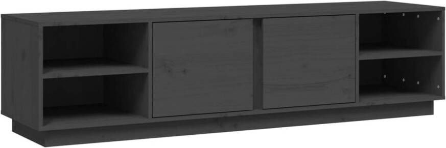 The Living Store TV-kast Serie- Trendy groep- Meubels 156 x 40 x 40 cm Massief grenenhout