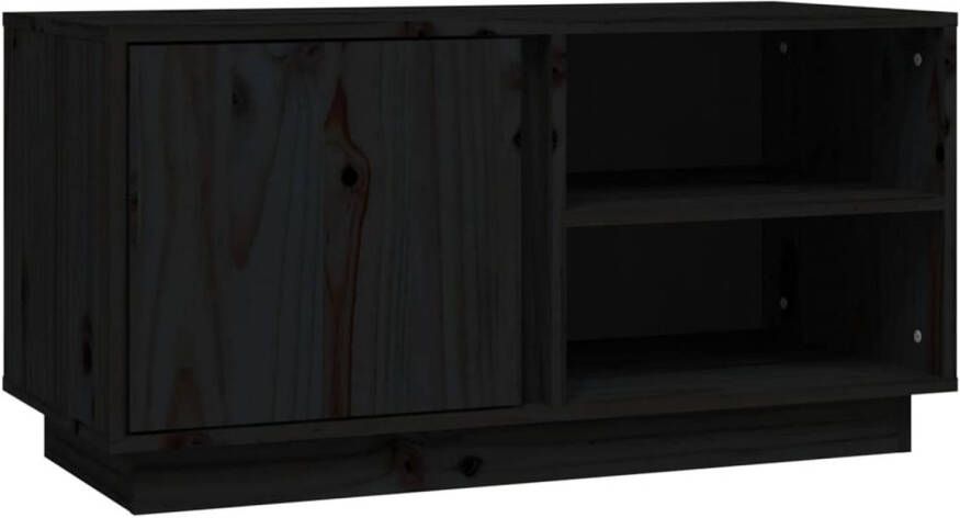 The Living Store TV-kast Trevor TV-meubel 80x35x40.5cm massief grenenhout