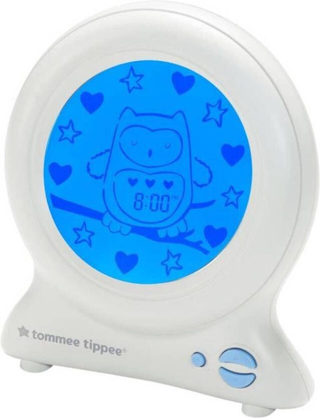 Tommee Tippee Groclock Educatieve wekker en nachtlampje voor jonge kinderen gevoed via USB