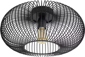 Loft42 Urban Interiors Meya Plafondlamp Small Metaal Zwart Ø35