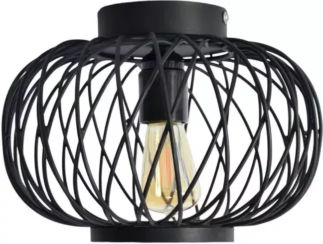 Urban Interiors Plafondlamp Twist Small Ø 25 cm zwart