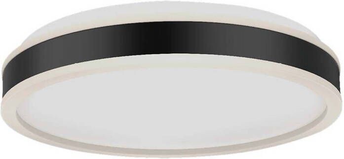 V-tac VT-7757-B Designer plafonnière Rond IP20 Zwarte behuizing 38 watt 4050 lumen 4000K