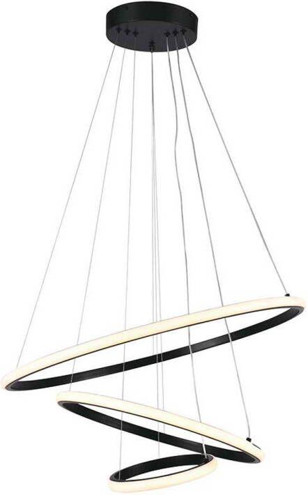 V-tac VT-7816-B Zwarte design hanglampen IP20 32W 3880 Lumen 3000K