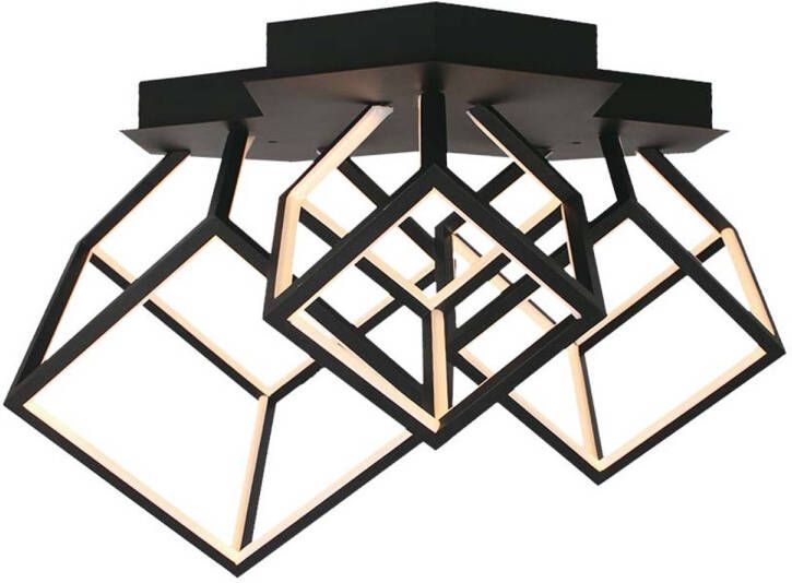 V-tac VT-7921 Designer plafondlampen Designer hanglampen IP20 Zwarte behuizing 46 watt 4900 lumen 3000K