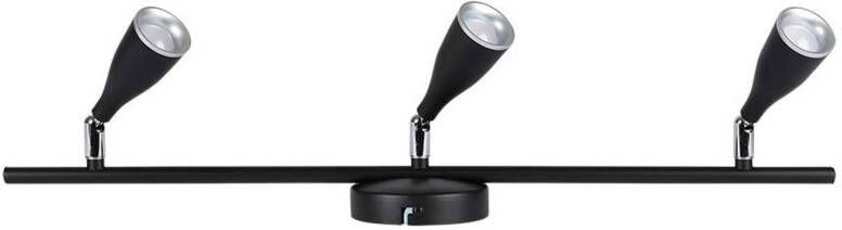 V-tac VT-813-B-N LED wandlampen met Tripple kop IP20 Zwart 13.5W 1260 Lumen 3000K