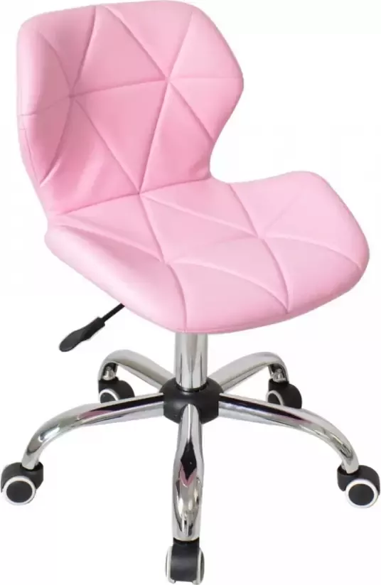 VDD Gaming Bureaustoel modern design directiestoel hoogte verstelbaar roze