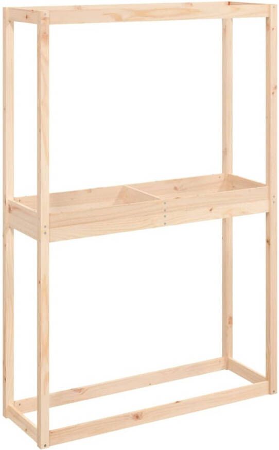 VidaXL Bandenrek 120x40x180 cm massief grenenhout