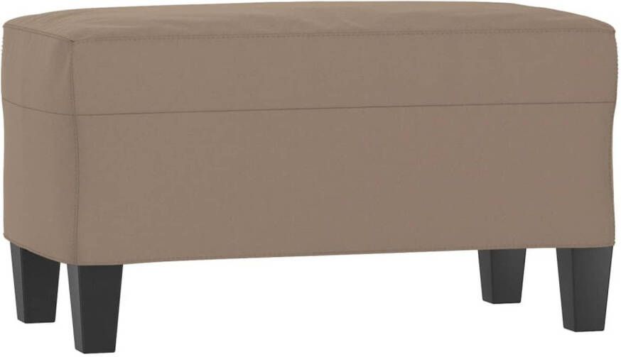 VidaXL Bankje 70x35x41 cm microvezelstof taupe