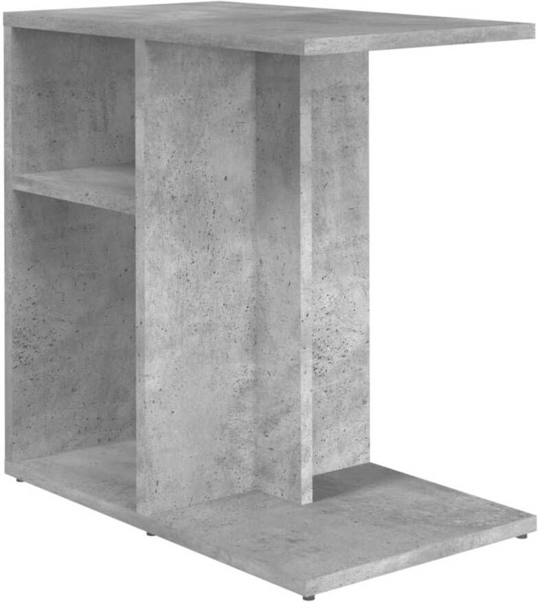 VidaXL -Bijzettafel-50x30x50-cm-spaanplaat-betongrijs