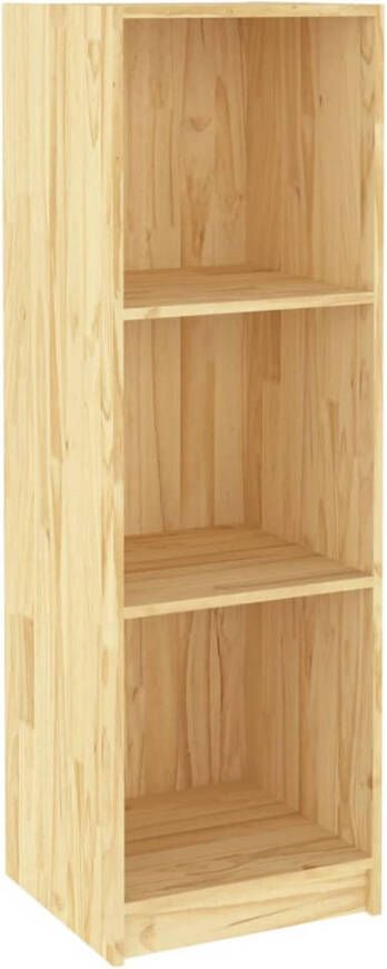 VidaXL -Boekenkast- -kamerscherm-36x33x110-cm-massief-grenenhout