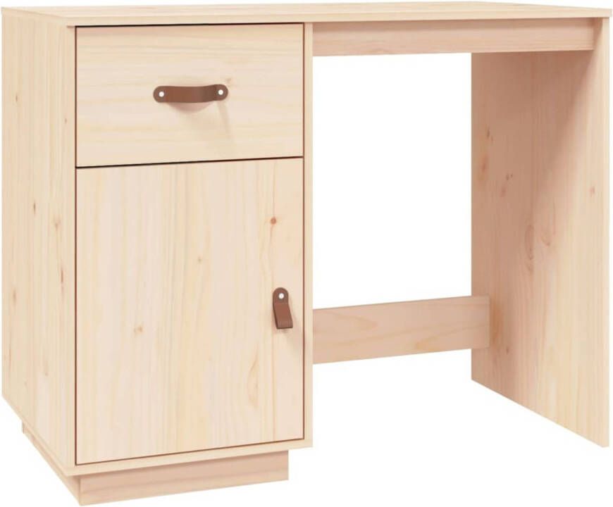 VidaXL -Bureau-95x50x75-cm-massief-grenenhout