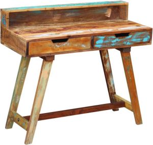 VidaXL -Bureau-massief-gerecycled-hout