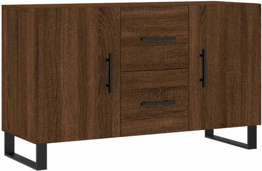 Prolenta Premium INFIORI Dressoir 100x36x60 cm bewerkt hout bruineikenkleurig