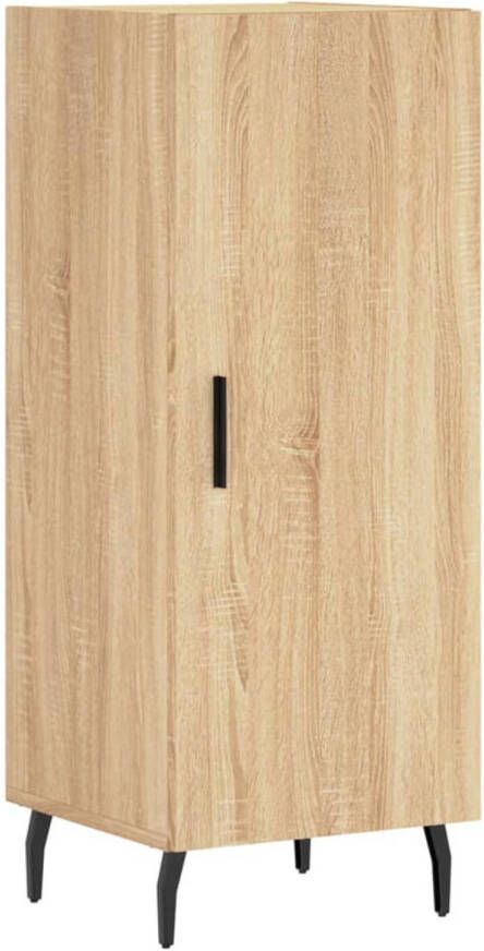 Prolenta Premium INFIORI Dressoir 34 5x34x90 cm bewerkt hout sonoma eiken