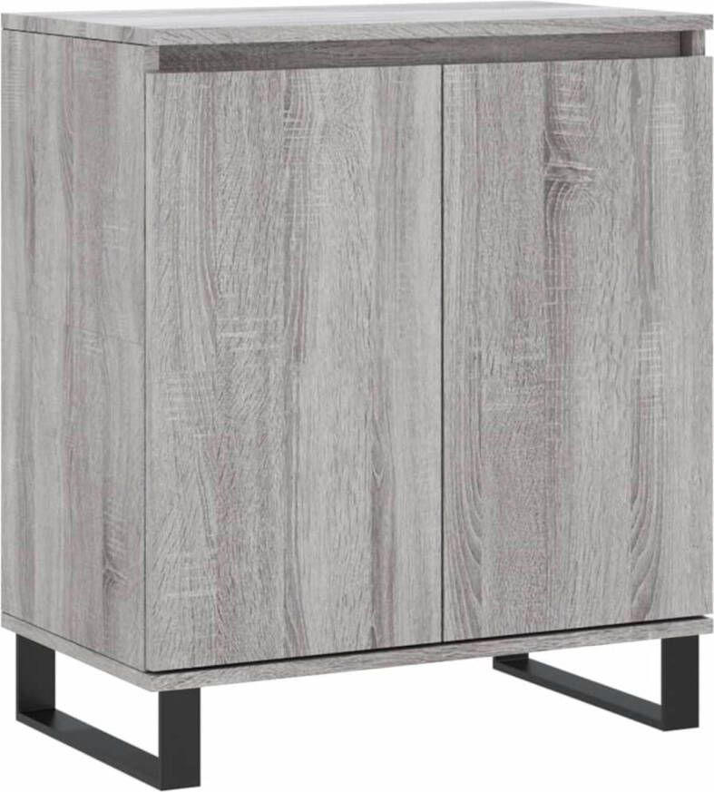 VidaXL -Dressoir-60x30x75-cm-bewerkt-hout-grijs-sonoma-eikenkleurig