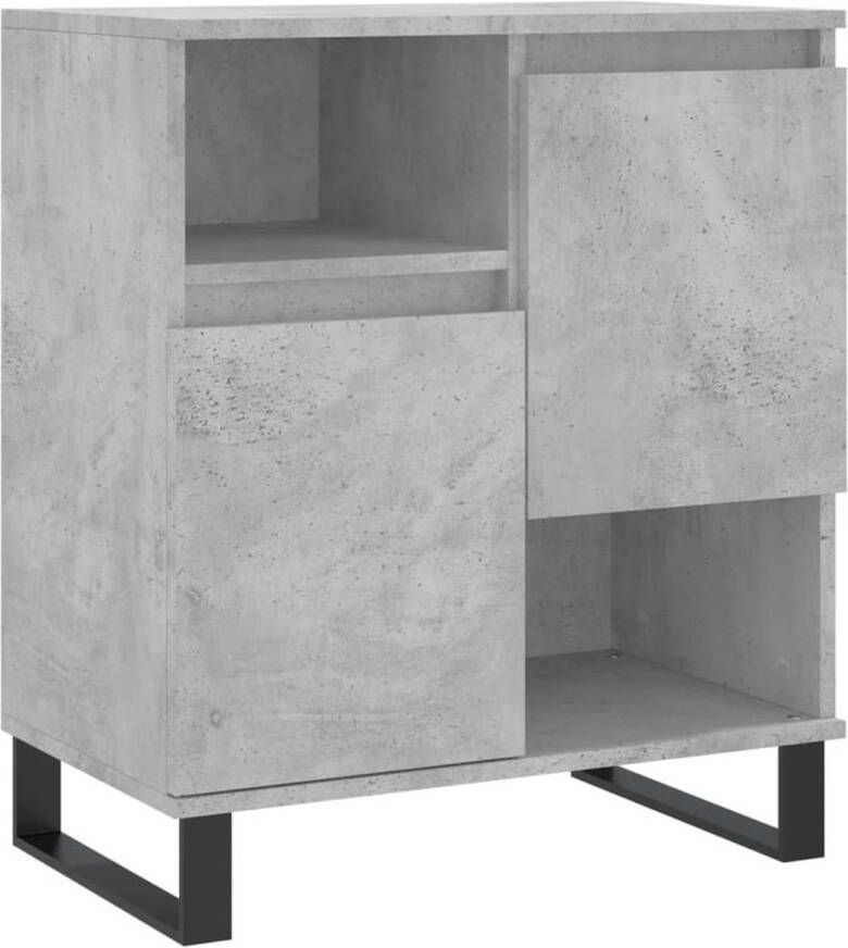 VidaXL -Dressoir-60x35x70-cm-bewerkt-hout-betongrijs