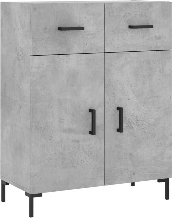 Prolenta Premium INFIORI Dressoir 69 5x34x90 cm bewerkt hout betongrijs
