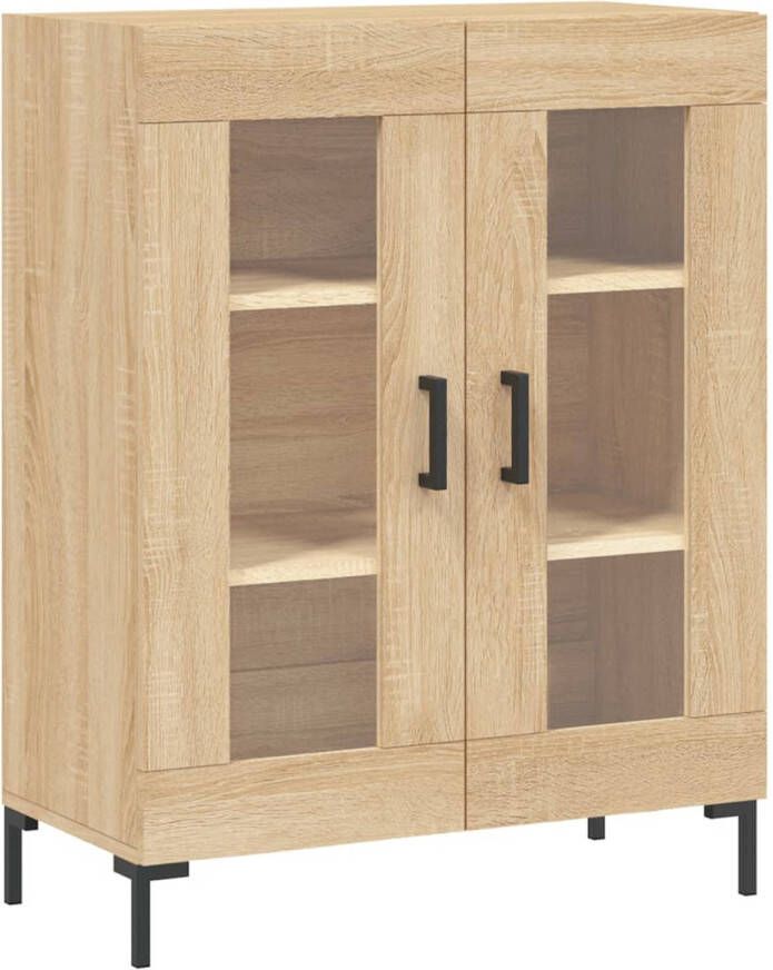 VidaXL -Dressoir-69 5x34x90-cm-bewerkt-hout-sonoma-eikenkleurig