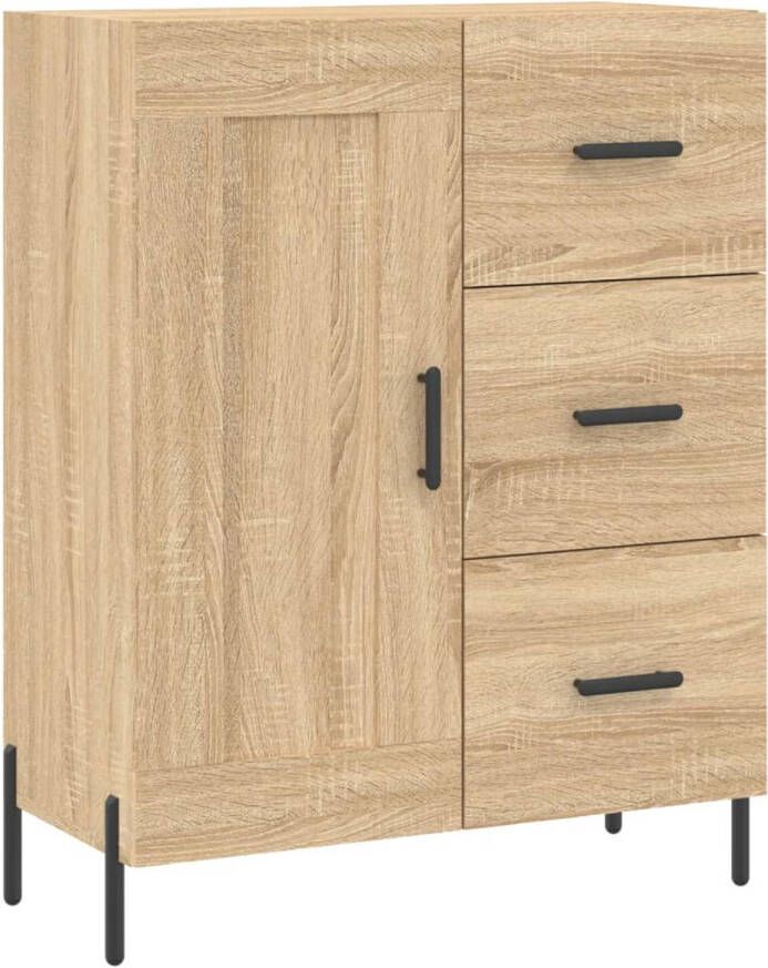 VidaXL -Dressoir-69 5x34x90-cm-bewerkt-hout-sonoma-eikenkleurig