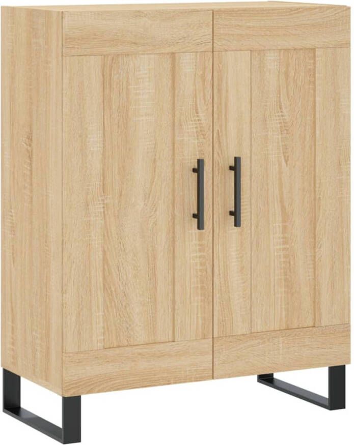 Prolenta Premium INFIORI Dressoir 69 5x34x90 cm bewerkt hout sonoma eikenkleurig - Foto 4