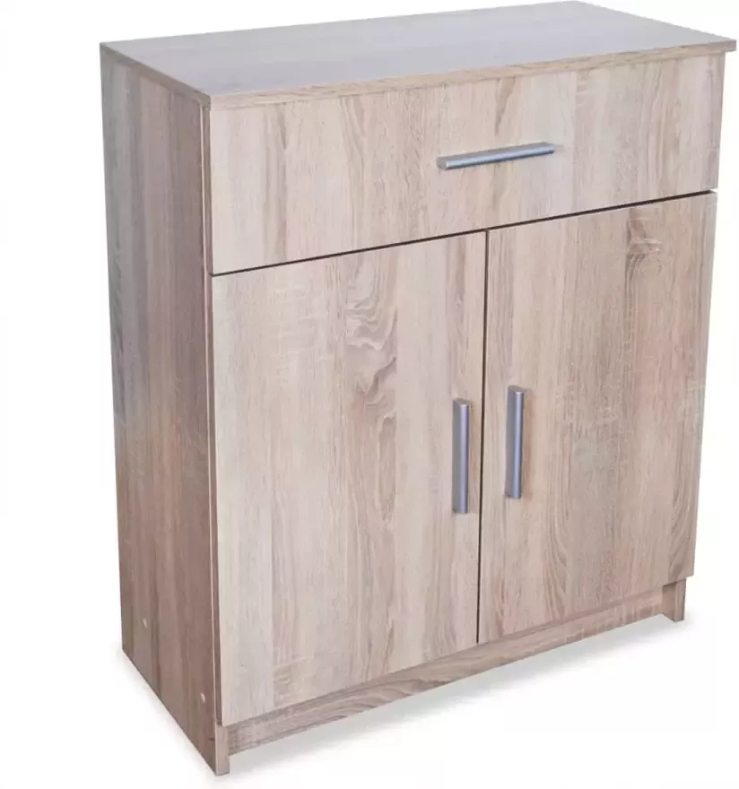 VidaXL Dressoir 71x35x88 cm spaanplaat eiken