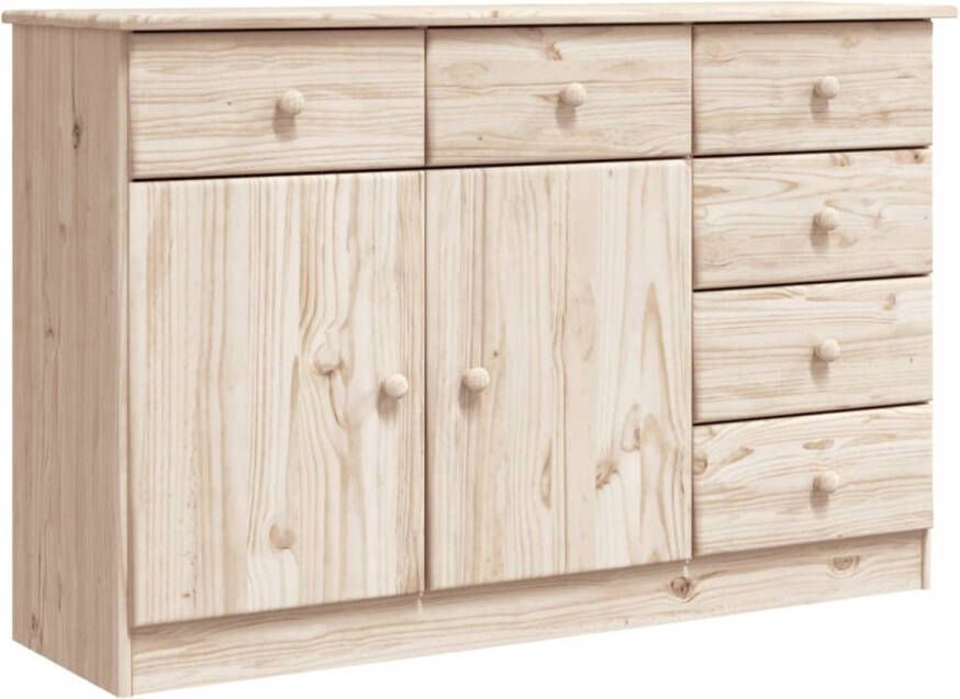 VidaXL -Dressoir-ALTA-112x35x73-cm-massief-grenenhout