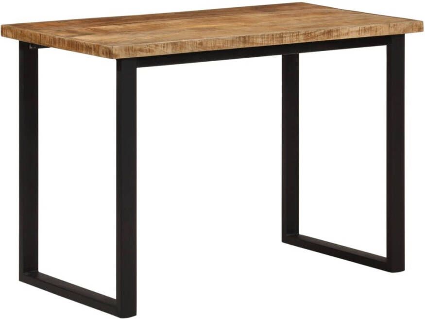 VIDAXL Eettafel 110x55x75 cm massief mangohout - Foto 1