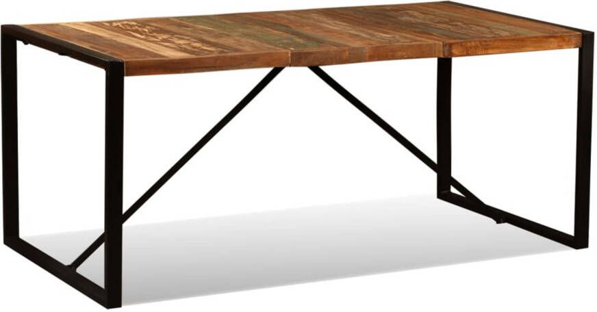 Vida XL vidaXL Eettafel 180 cm massief gerecycled hout-VXL-243999