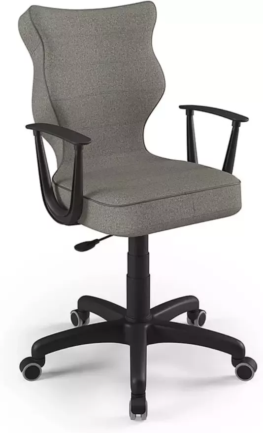 VidaXL Entelo Good Chair Kantoorstoel Ergonomisch Norm Tw33 Grijs En Zwart - Foto 1