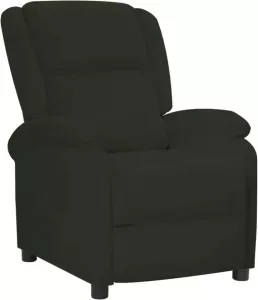 VIDAXL Fauteuil verstelbaar fluweel donkergroen