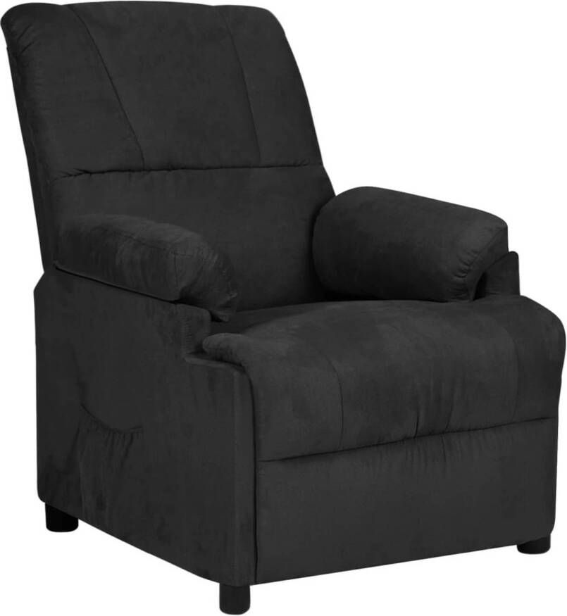 VIDAXL Fauteuil verstelbaar kunstsuèdeleer bruin