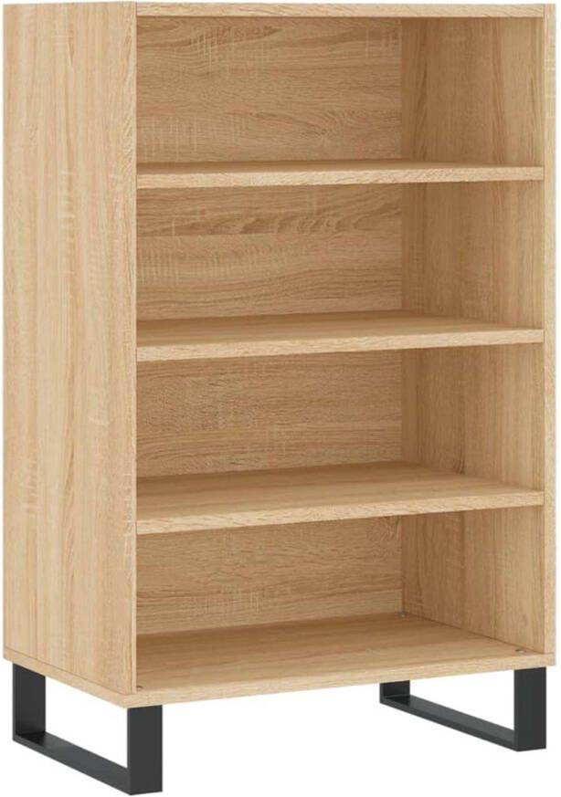 VidaXL -Hoge-kast-57x35x90-cm-bewerkt-hout-sonoma-eikenkleurig
