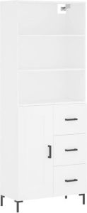 VidaXL -Hoge-kast-69 5x34x180-cm-bewerkt-hout-wit
