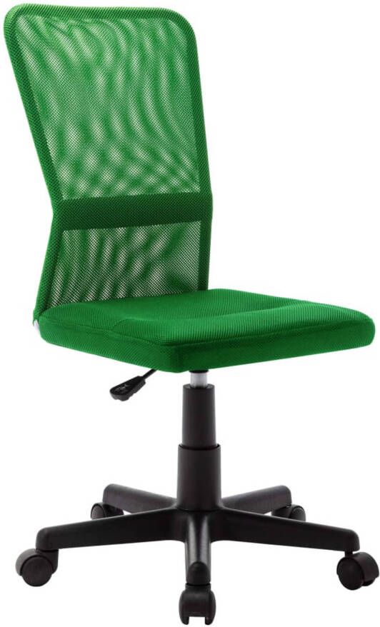 VidaXL -Kantoorstoel-44x52x100-cm-mesh-stof-groen