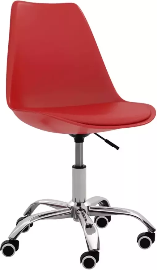 Prolenta Premium vidaXL Kantoorstoel kunstleer rood