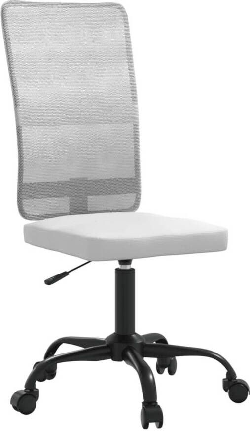 VidaXL -Kantoorstoel-verstelbare-hoogte-mesh-stof-wit
