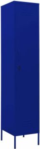 VidaXL -Lockerkast-35x46x180-cm-staal-marineblauw