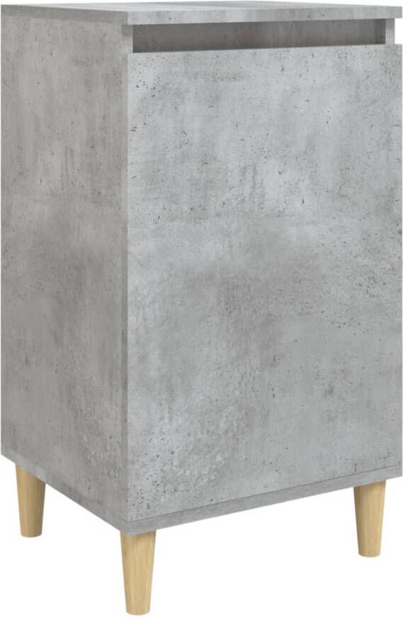 VidaXL -Nachtkastje-40x35x70-cm-bewerkt-hout-betongrijs
