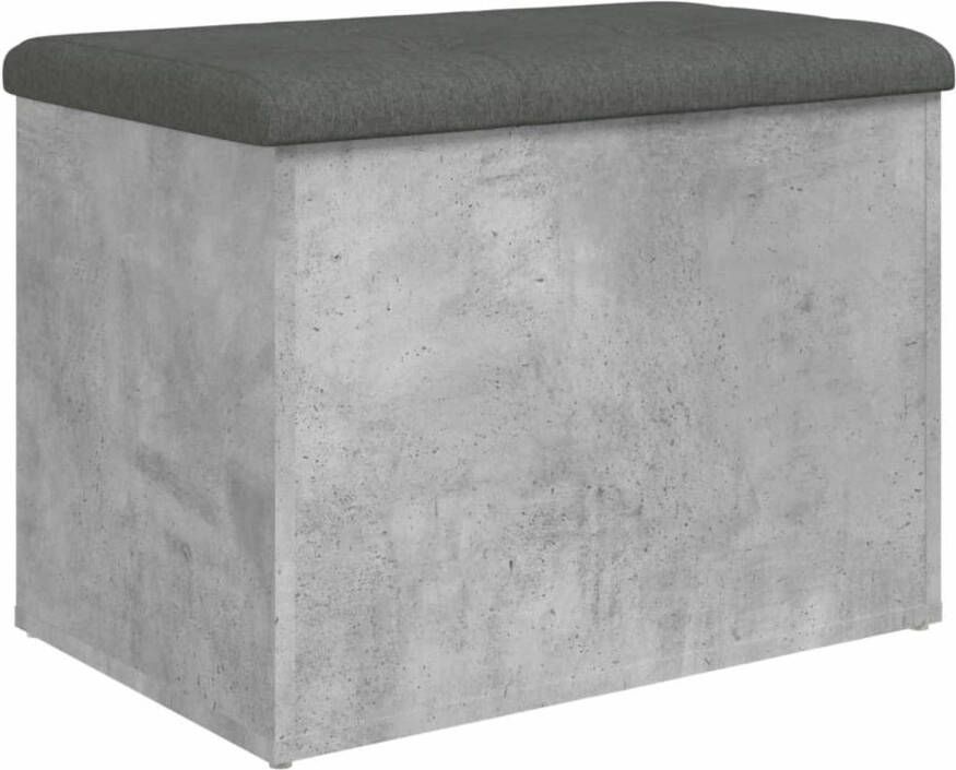 VidaXL -Opbergbankje-62x42x45-cm-bewerkt-hout-betongrijs