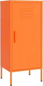 VidaXL Opbergkast 42 5x35x101 5 cm staal oranje