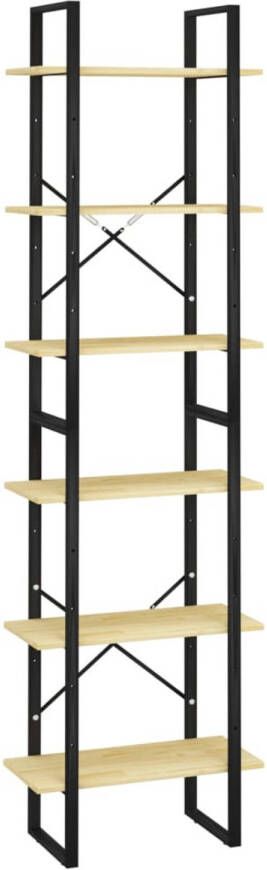 VIDAXL Opbergrek 60x30x210 cm massief grenenhout