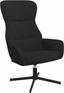 VidaXL Relaxstoel fluweel zwart