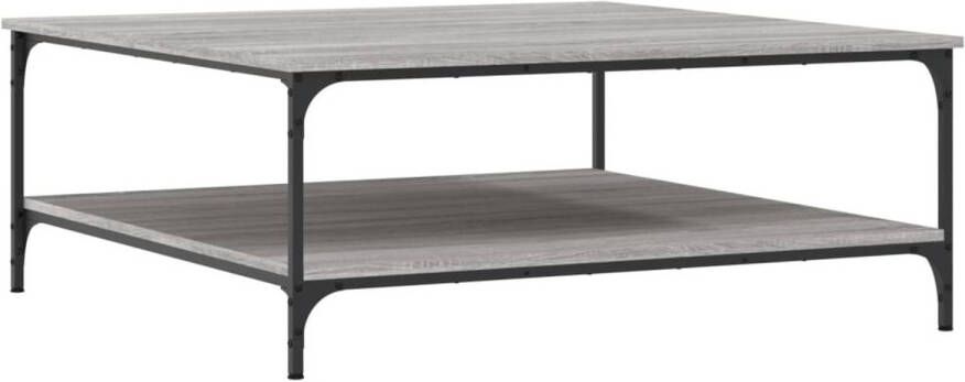 VidaXL -Salontafel-100x100x40-cm-bewerkt-hout-grijs-sonoma-eikenkleurig