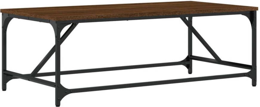 VidaXL -Salontafel-100x50x35-cm-bewerkt-hout-bruin-eikenkleur